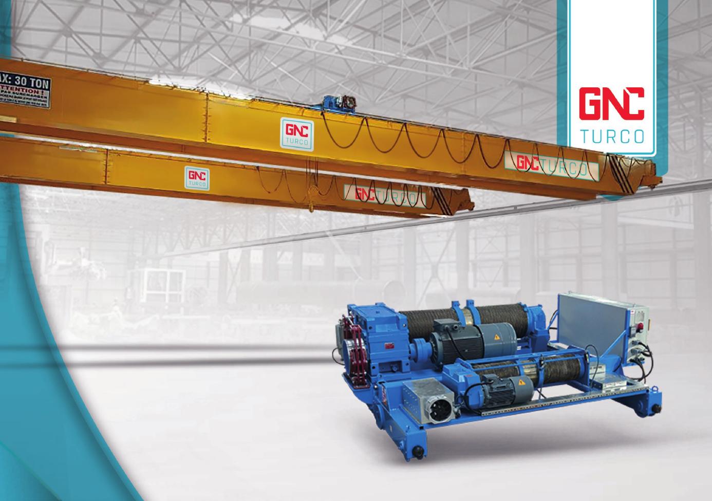 Обложка официального каталога крановой продукции GNCTURCO